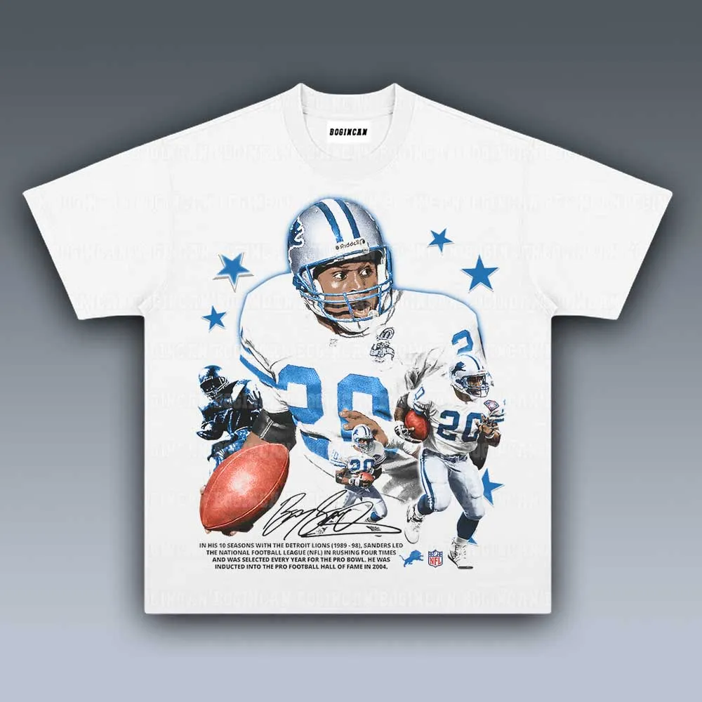 VINTAGE TEE | BARRY SANDERS 1.7