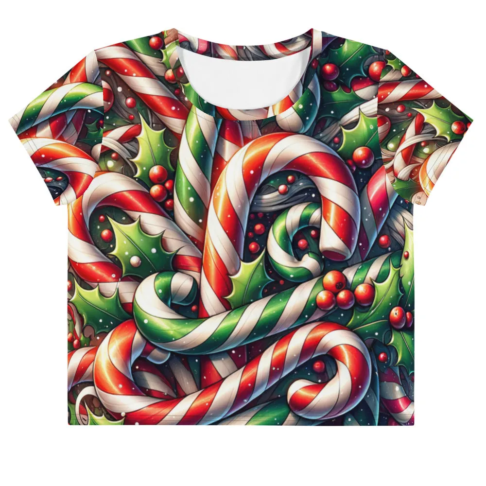 Whimsical Winter Wear Crop Tee