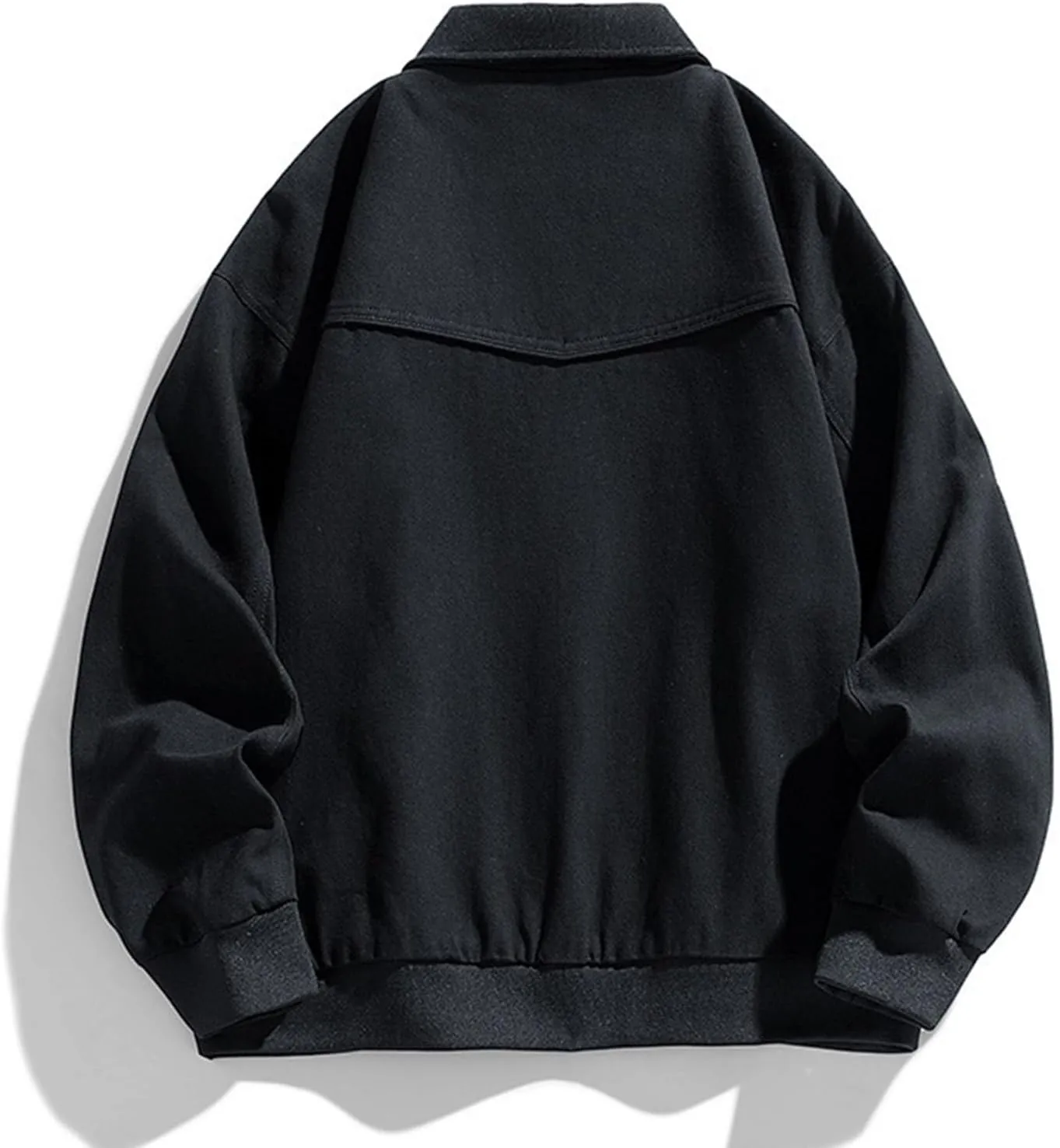 Winter Jacket Men's Thick Light Fall Warm Padded Coats Retro Workwear Bomber Jacket Zip Hooded Jacket Outdoor Clothing