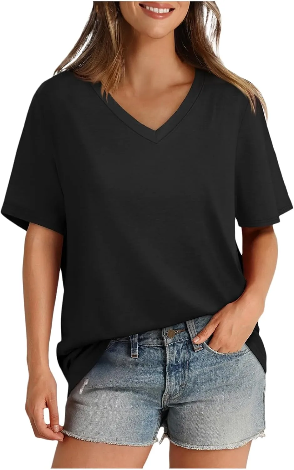 Women Silk Satin Tank Tops Dressy Scoop Neck Camisole Sleeveless Blouses Shirts Casual Summer 3/4 Sleeve T Shirts for Women