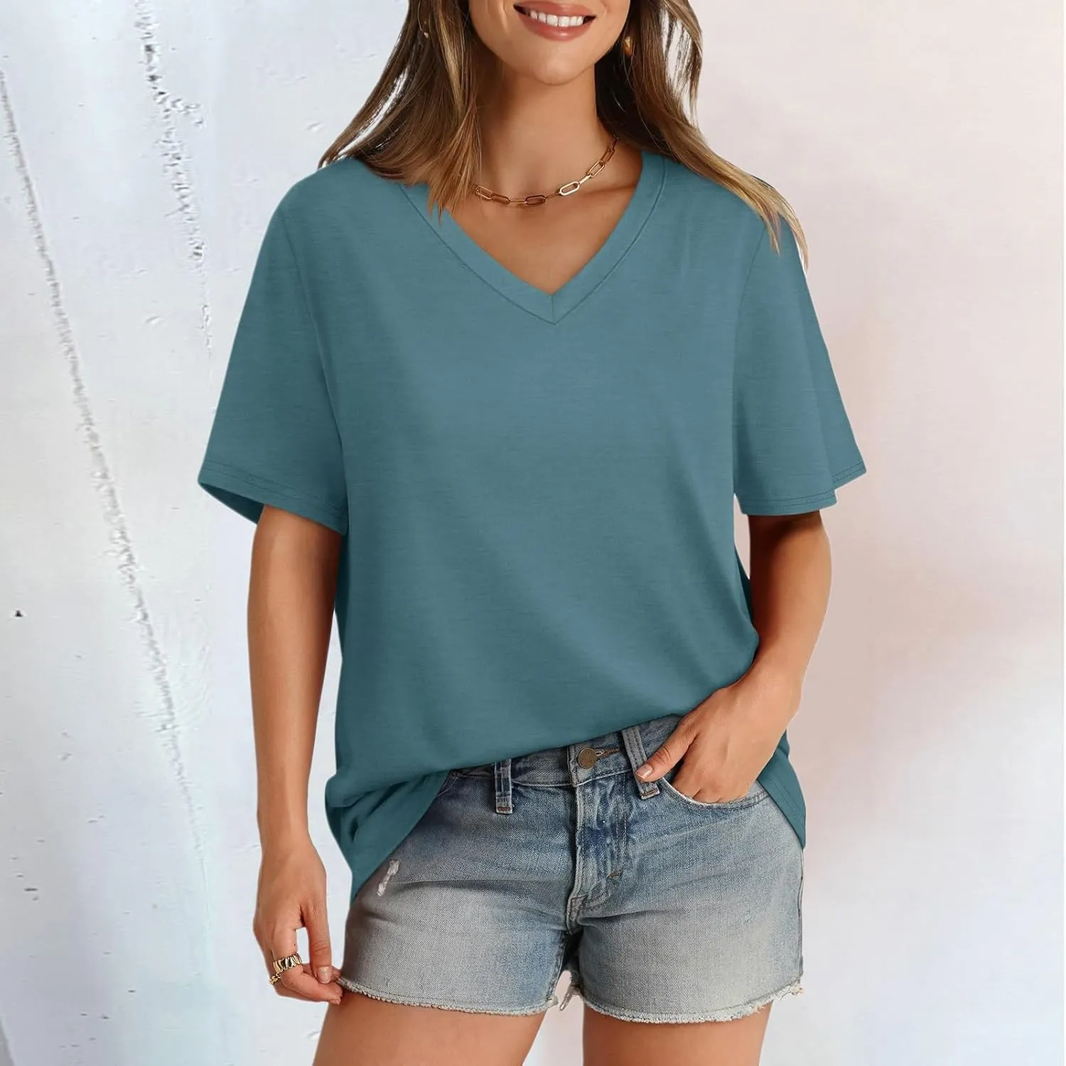 Women Silk Satin Tank Tops Dressy Scoop Neck Camisole Sleeveless Blouses Shirts Casual Summer 3/4 Sleeve T Shirts for Women
