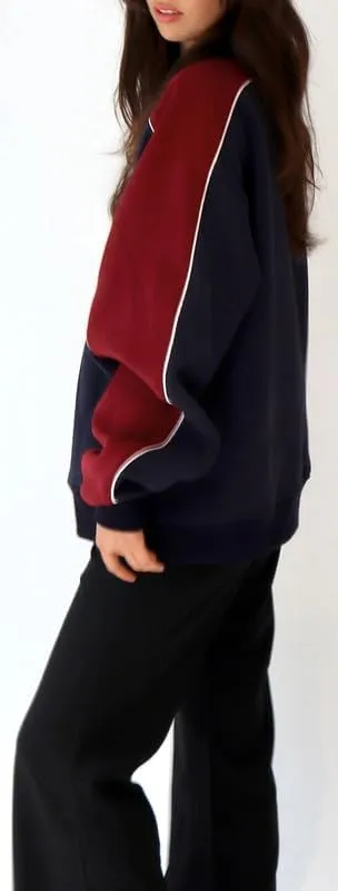 Women Y2k Graphic Print Oversized Sweatshirts Long Sleeve Crewneck Pullover Shirt Casual Fall Workout Top Clothes