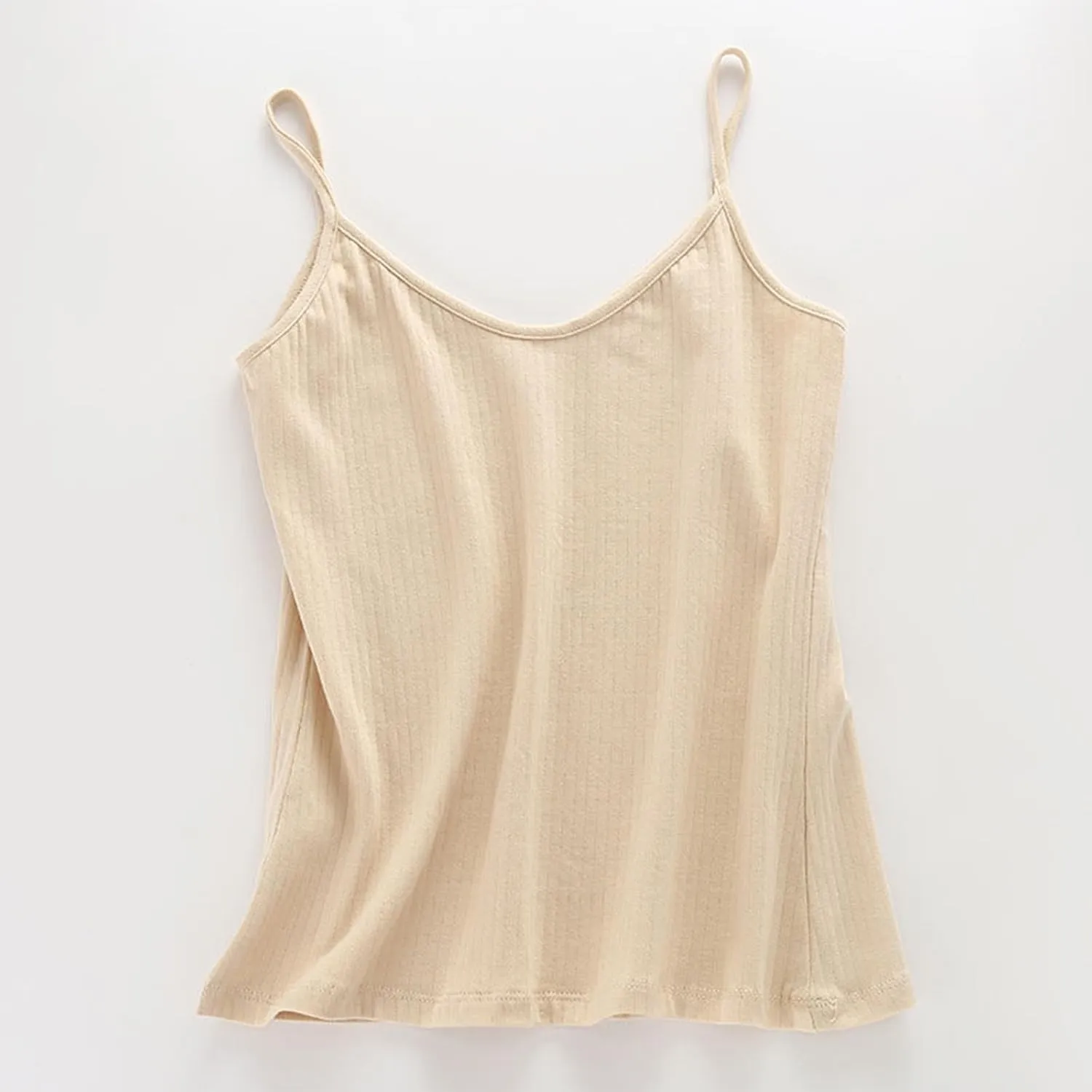Women's Cotton T-Shirt Plus Size Solid Scoop Neck Sleeveless Camisole Casual Lightweight Breathable Slim Fit Blouse