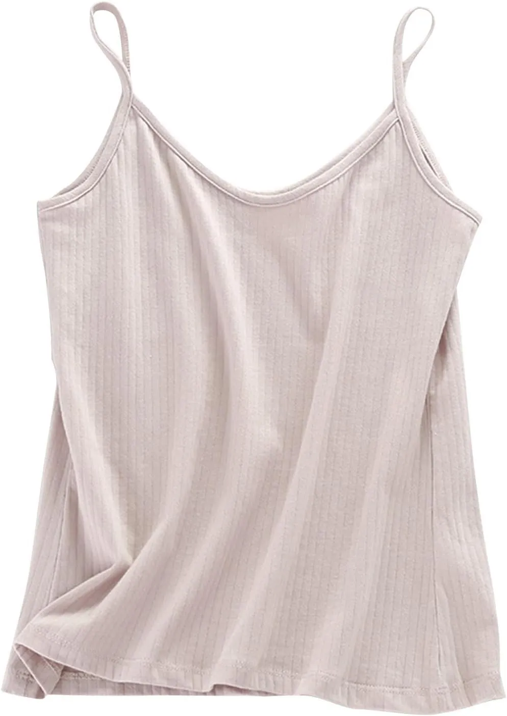 Women's Cotton T-Shirt Plus Size Solid Scoop Neck Sleeveless Camisole Casual Lightweight Breathable Slim Fit Blouse