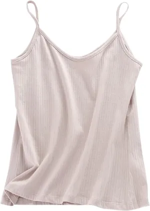 Women's Cotton T-Shirt Plus Size Solid Scoop Neck Sleeveless Camisole Casual Lightweight Breathable Slim Fit Blouse