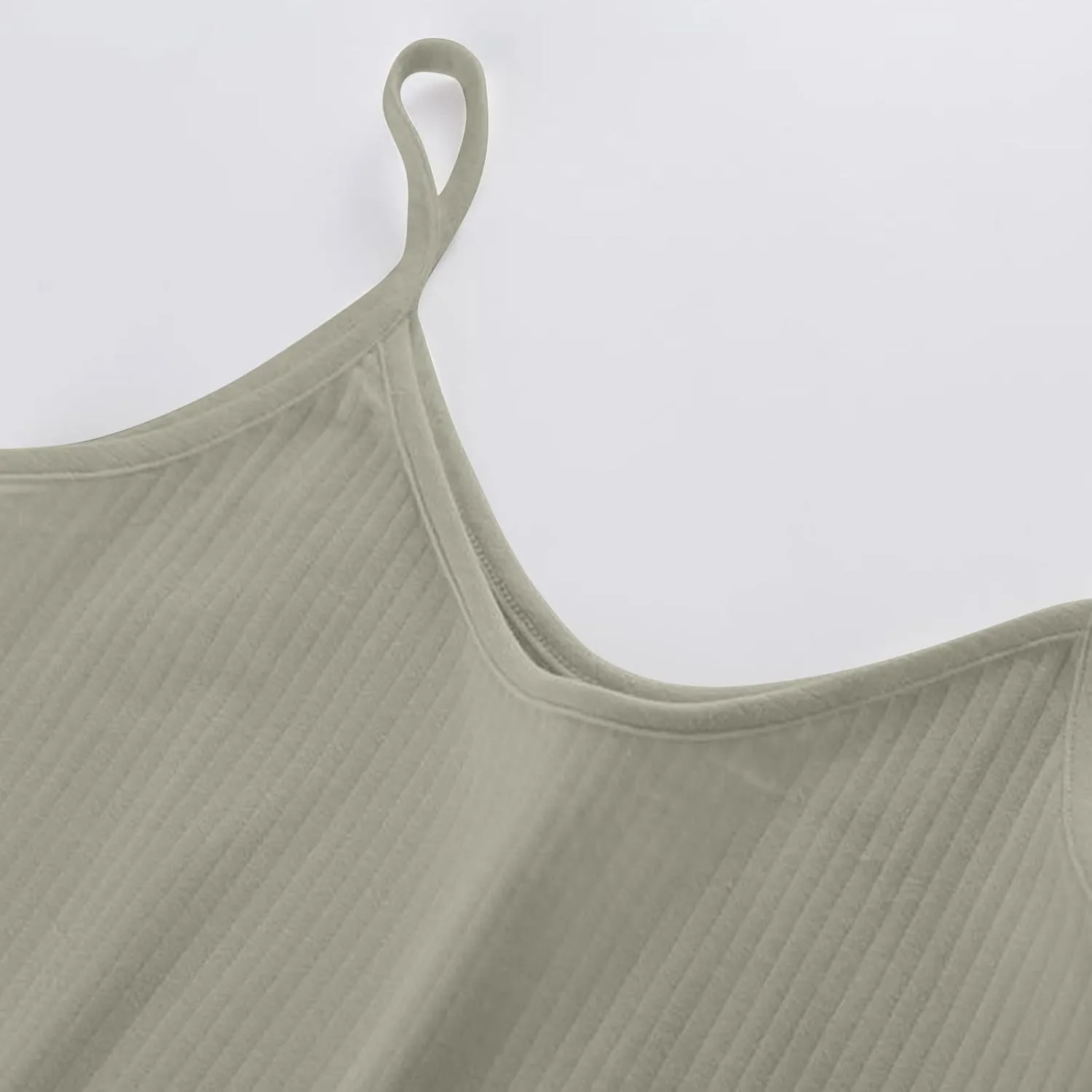 Women's Cotton T-Shirt Plus Size Solid Scoop Neck Sleeveless Camisole Casual Lightweight Breathable Slim Fit Blouse