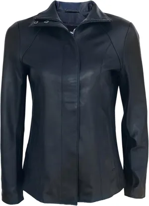 Womens Leather Jacket - Lambskin Leather Jacket Women - Casual Fashion Zip Up Stylish Jackets For Women