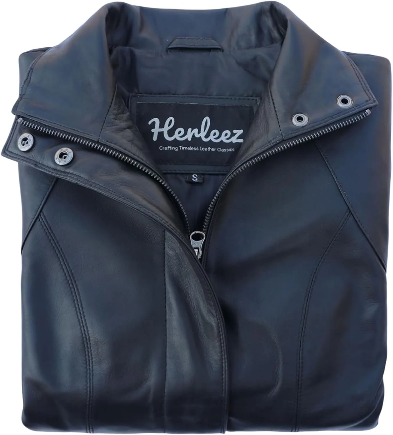 Womens Leather Jacket - Lambskin Leather Jacket Women - Casual Fashion Zip Up Stylish Jackets For Women