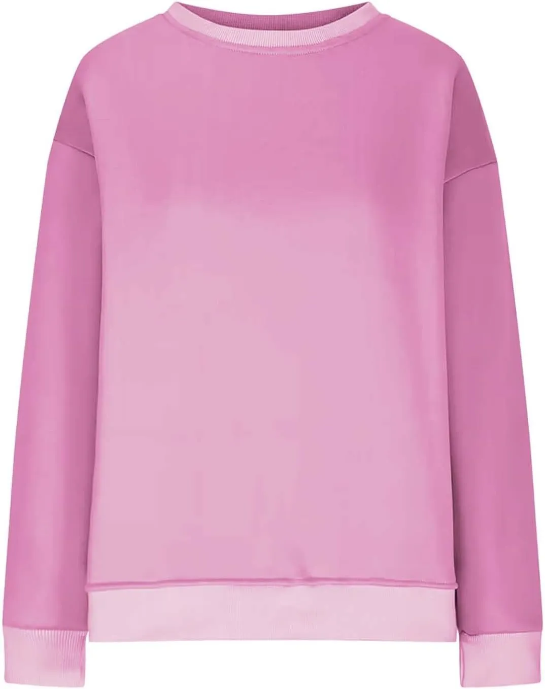 Womens Oversized Sweatshirts Side Slit Crewneck Long Sleeve Tops Loose Pullover 2025 Fall Women Extra