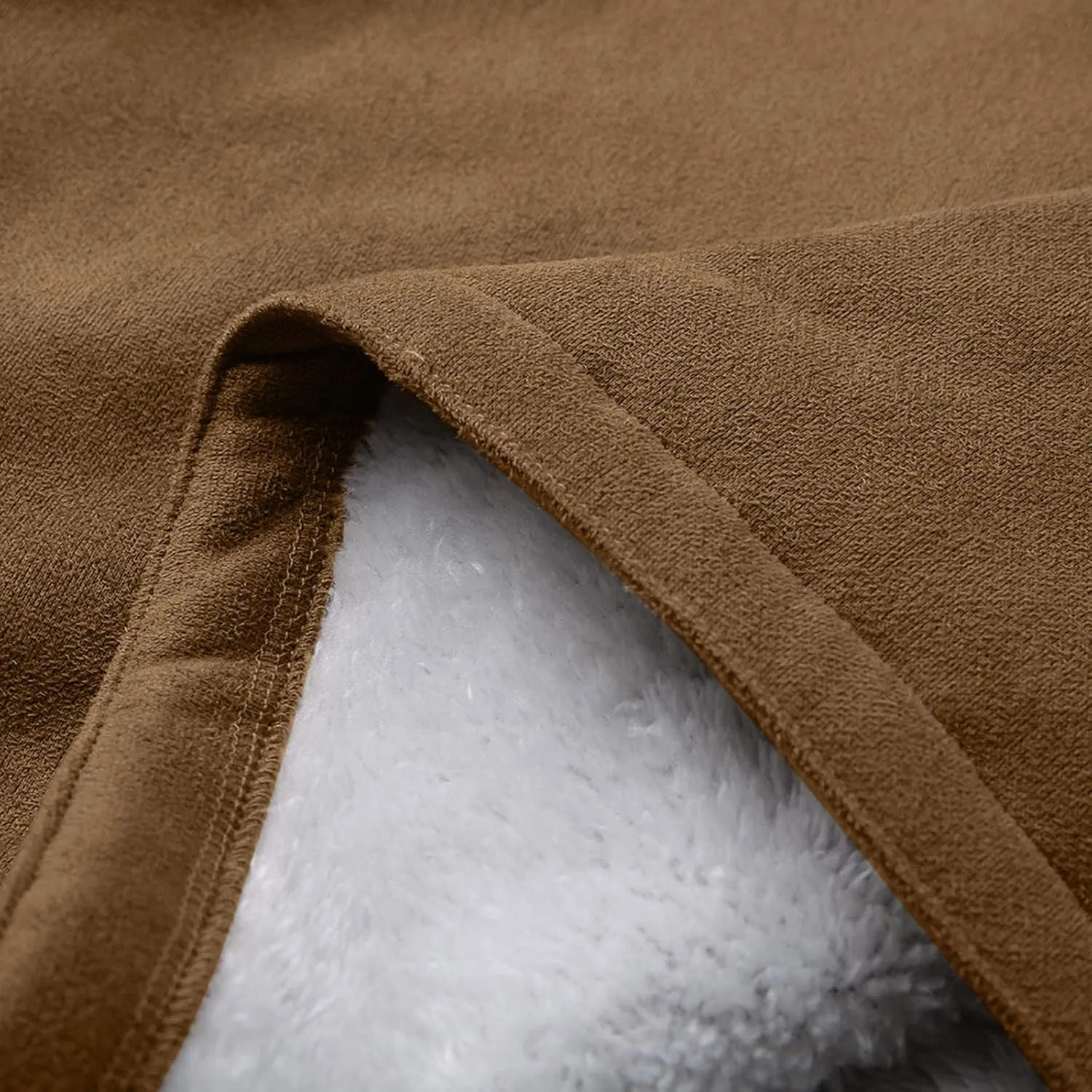 Womens Plus Size Winter Coats 2024, Warm Sherpa Fleece Lined Jackets, Hooded Parka Faux Suede Pea Coat, Long Cozy Outerwear