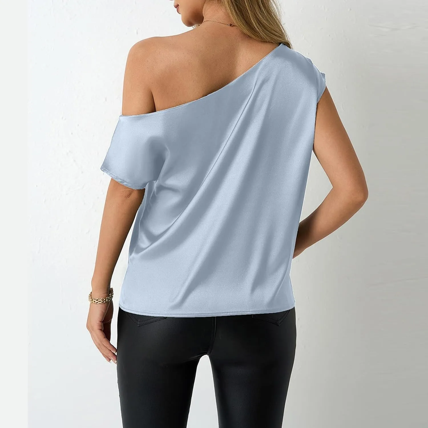Womens Satin Tank Tops Sleeveless Lightweight Outdoor Vacation Shirts Casual Loose Summer Fashion Tees Blouses 2025