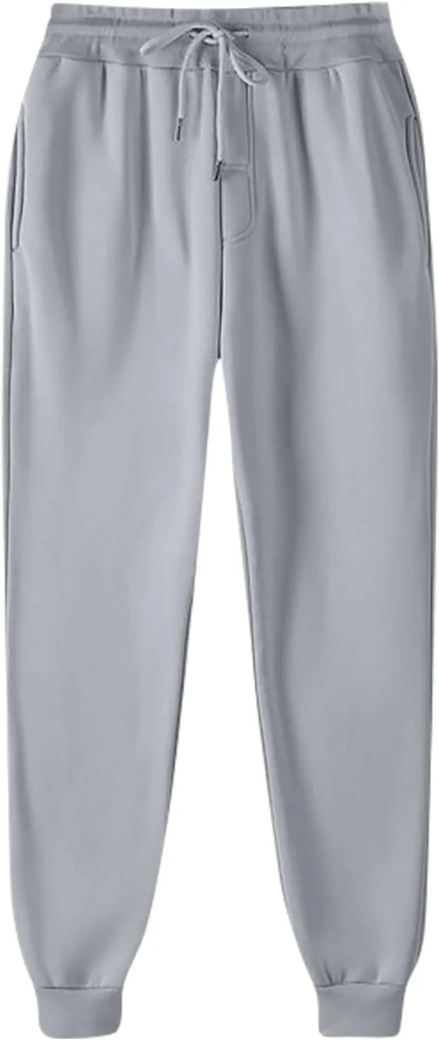 Womens Sweatpants Baggy High Waisted Fall Pants Cinch Bottom Joggers with Pockets Y2k Cotton Athletic Trousers