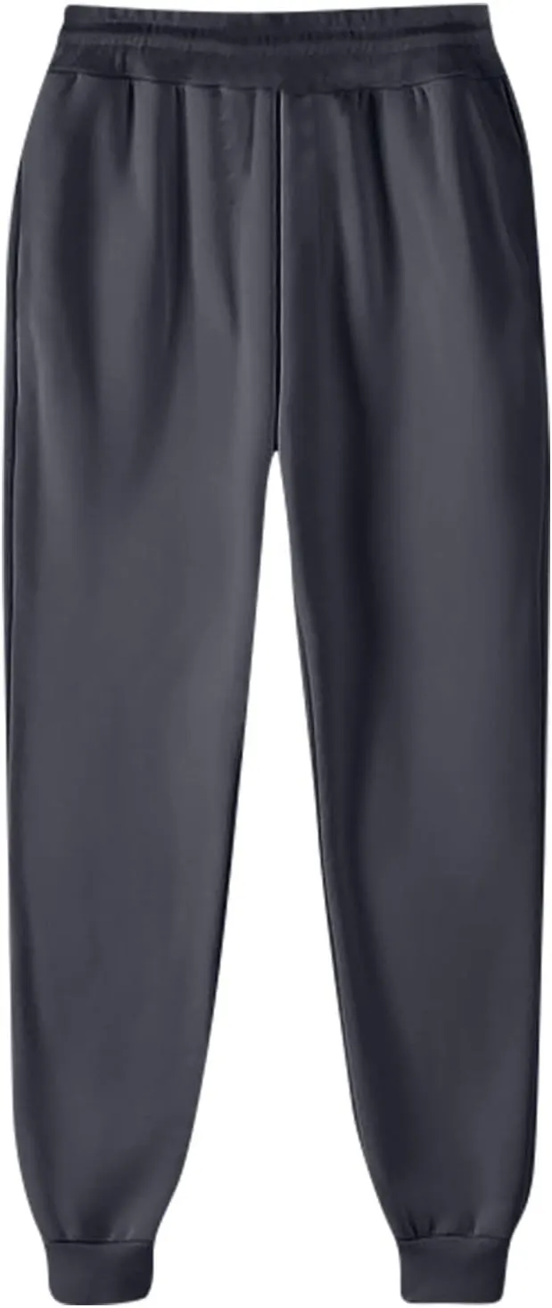 Womens Sweatpants Baggy High Waisted Fall Pants Cinch Bottom Joggers with Pockets Y2k Cotton Athletic Trousers