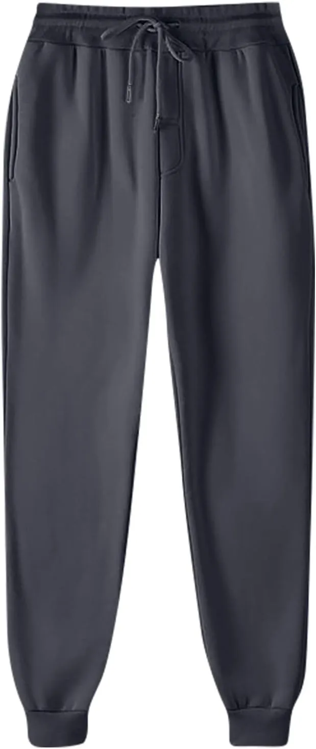 Womens Sweatpants Baggy High Waisted Fall Pants Cinch Bottom Joggers with Pockets Y2k Cotton Athletic Trousers