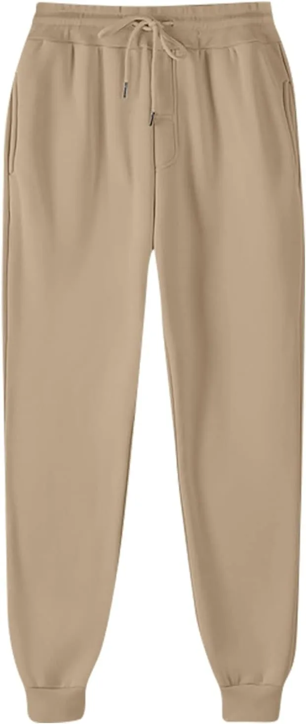 Womens Sweatpants Baggy High Waisted Fall Pants Cinch Bottom Joggers with Pockets Y2k Cotton Athletic Trousers