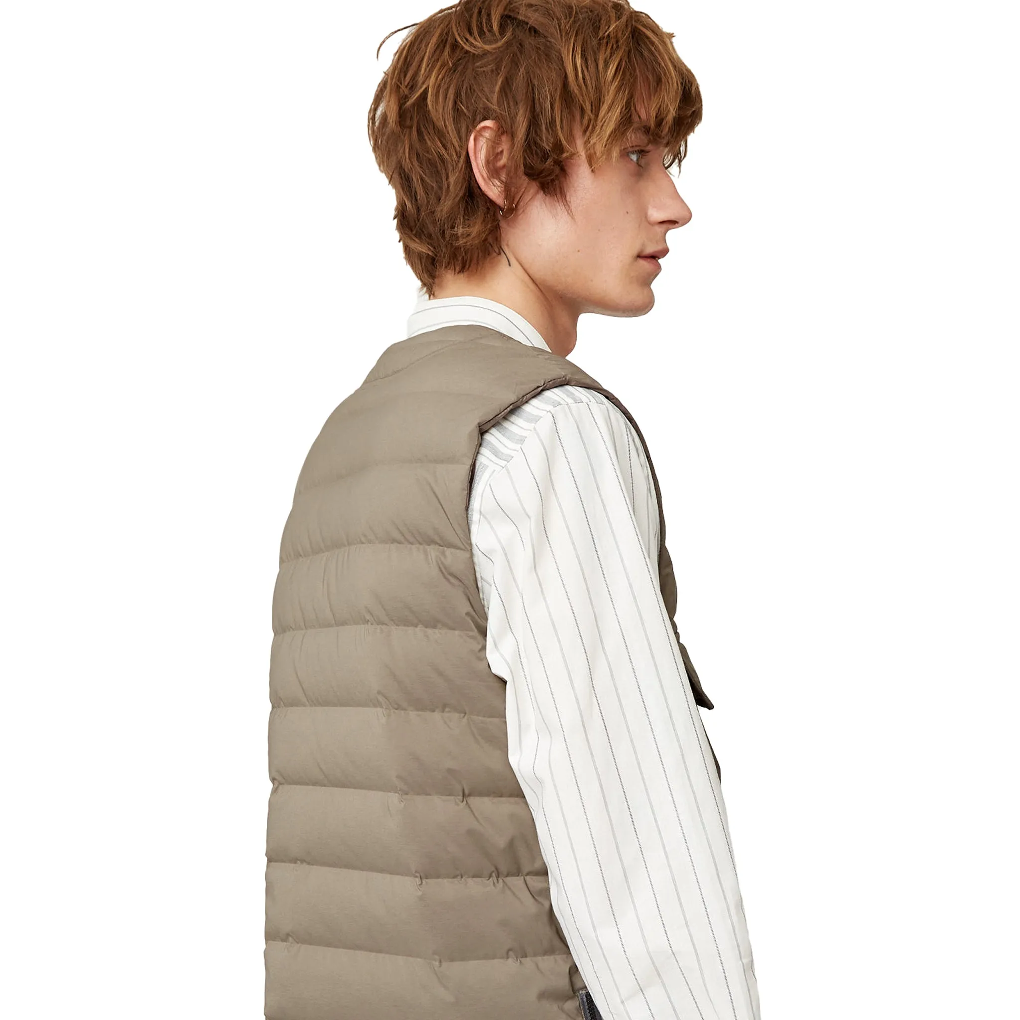 Wood Wood Kelvin Light Padded Vest Moss
