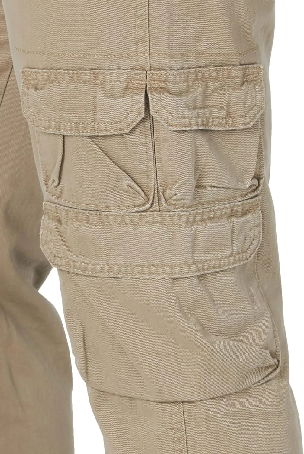 Wrangler Authentics Men's Premium Relaxed Fit Straight Leg Cargo Pant