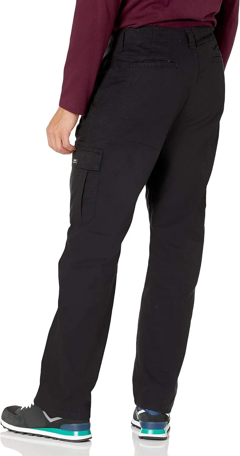 Wrangler Authentics Men's Relaxed Fit Stretch Cargo Pant