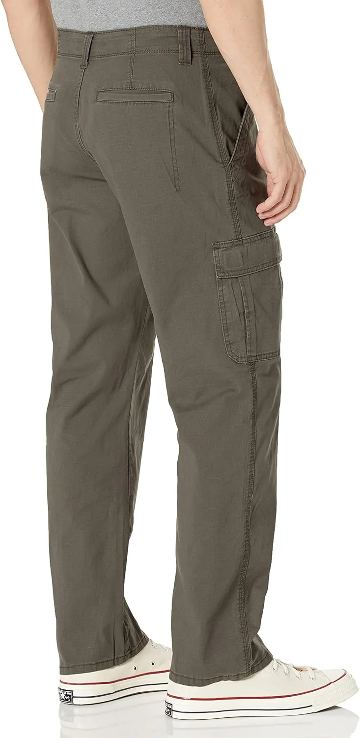 Wrangler Authentics Men's Relaxed Fit Stretch Cargo Pant