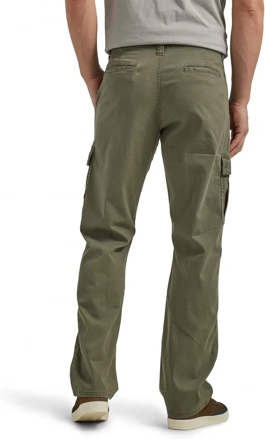 Wrangler Authentics Men's Relaxed Fit Stretch Cargo Pant