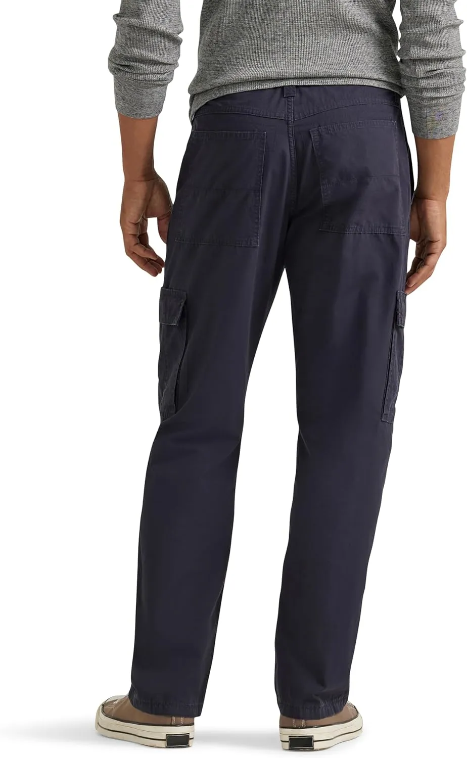 Wrangler Authentics Men's Twill Relaxed Fit Cargo Pant (Logan)