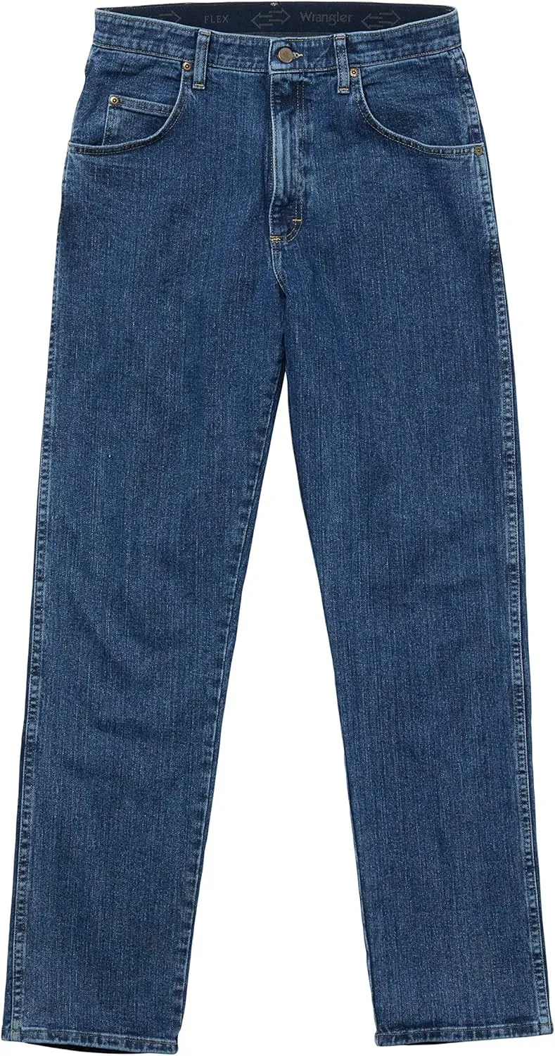 Wrangler Men's Rugged Wear Performance Series Relaxed Fit Jeans