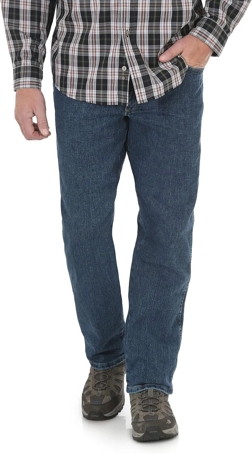 Wrangler Men's Rugged Wear Performance Series Relaxed Fit Jeans