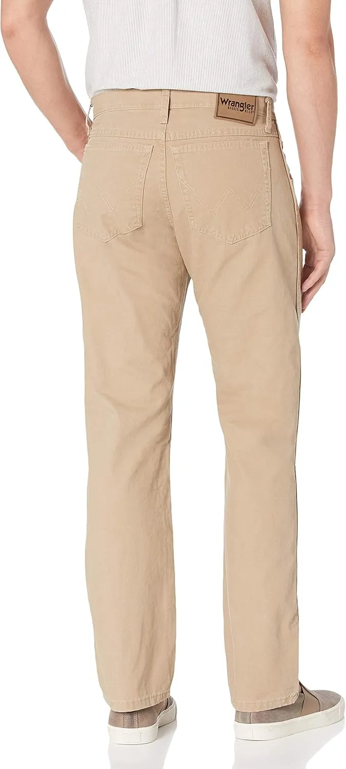 Wrangler Men's Rugged Wear Relaxed Straight Fit Jeans