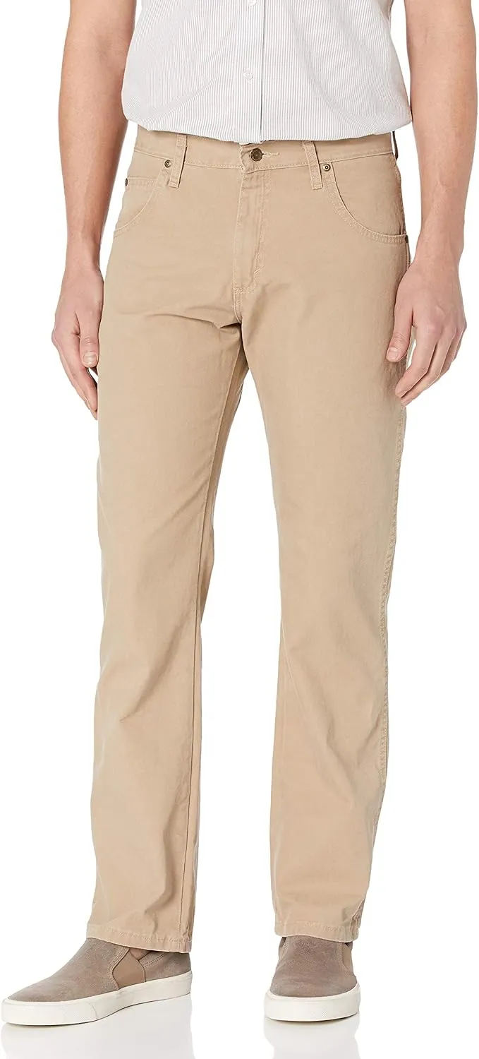 Wrangler Men's Rugged Wear Relaxed Straight Fit Jeans