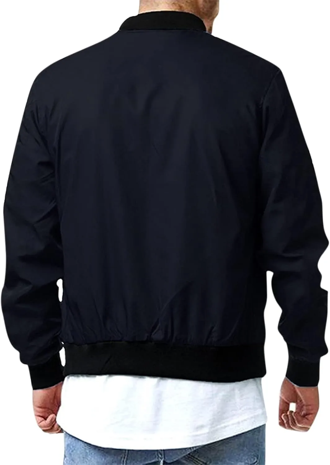 Ymosrh Mens Coats and Jackets Stylish Jacket Spring Fall Causal Softshell Windbreaker Coat Outerwear Coats for Men